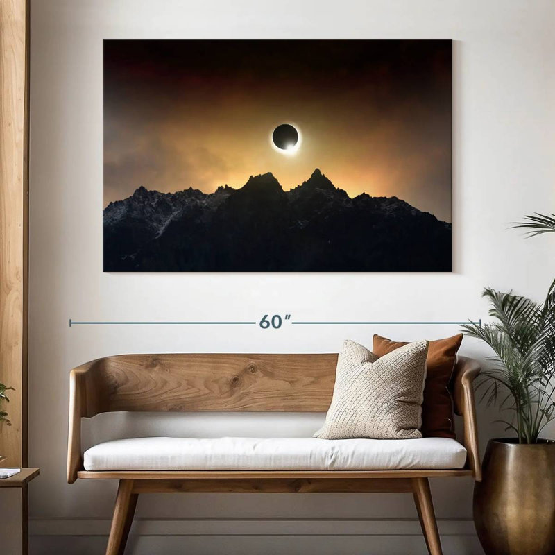 Oberle Spectacular Solar Eclipse, 34" H x 51" W