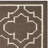 Rodgers Hand Woven Flat Weave Banana Silk/Wool/Cotton Geometric Rug in Brown-216741534