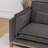84.6" Retro Upholstered Sofa-1013090609
