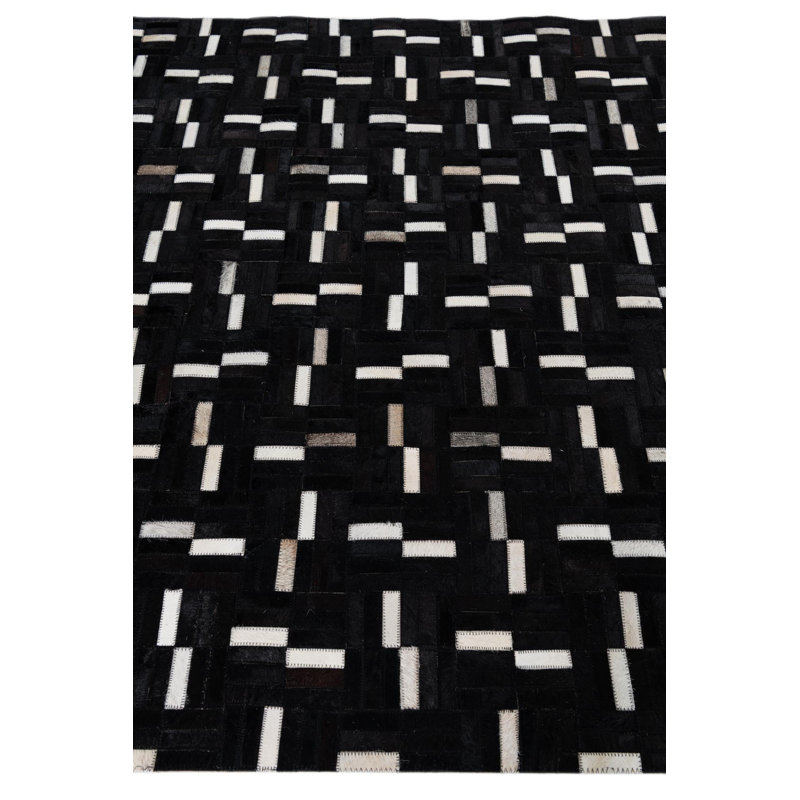 Tapis noir Isidore
