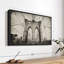 "Art mural pont de Brooklyn monochrome"-1625202292