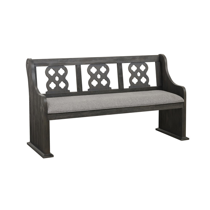 Eddana Polyester Upholstered Bench