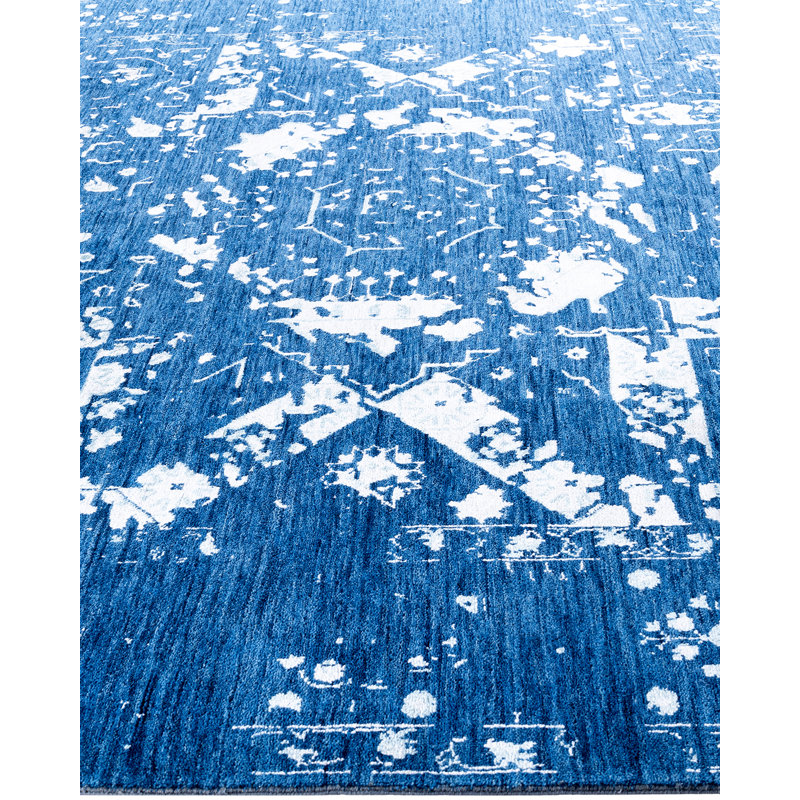 Colletti One-of-a-Kind 8' 2" X 9' 10" Area Rug Blue