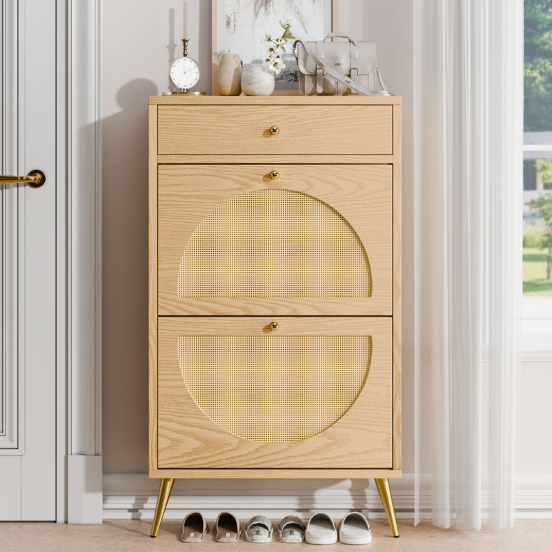 10 Pair Shoe Storage Cabinet