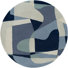 Bleu Sarcelle/Bleu Marine/Beige