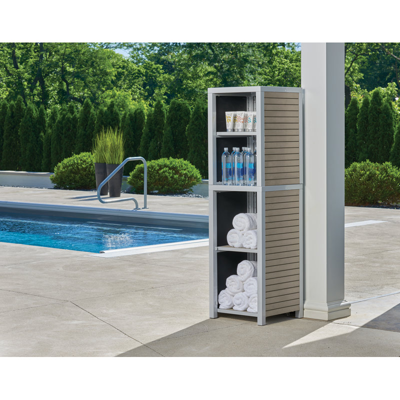 Travira Modular Valet Hutch, Tekwood Vintage
