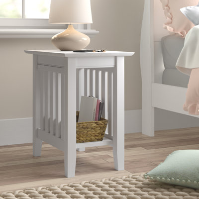 Jarrah Solid Wood End Table 