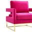 Fauteuil en velours l 33,5 po Isabel-147924722