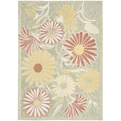 Shila Sage Rose Outdoor Rug