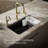 Riverby 33" x 22" x 9-5/8" Under-Mount Single-Bowl Kitchen Sink with Accessories-9975021