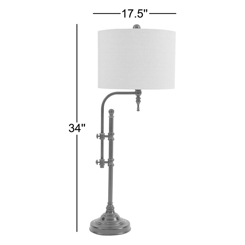 Lampe de table arquée 34 po Sneller
