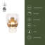 Sutton 8-in Black dimmable LED Bathroom Vanity Light-525623168-525623231