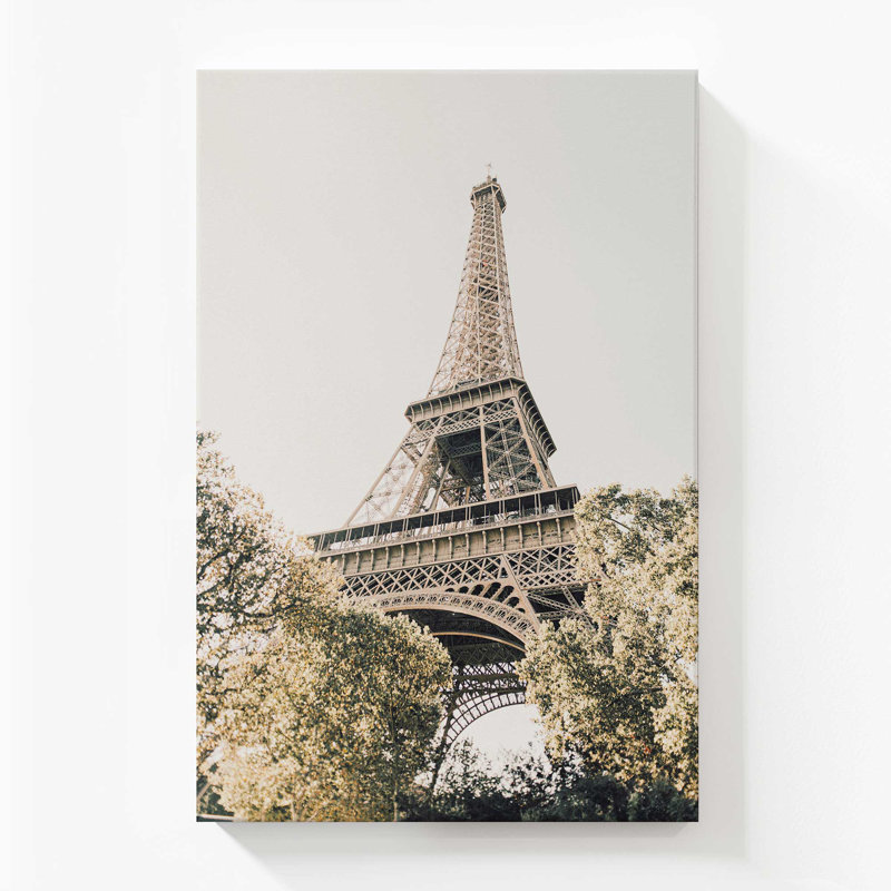 72 "x 48" icône parisienne, grande impression sur toile, H 54 po x l 36 po
