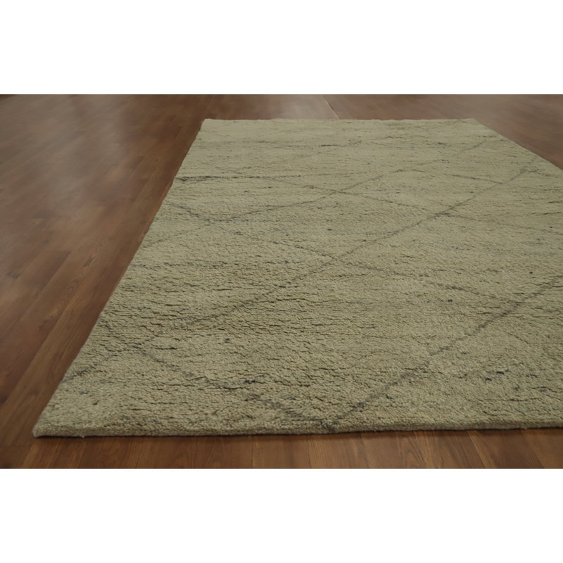 Tapis marocain à motif de treillis All-Over 5 x 8