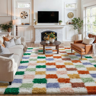 Tapis à poil long Celi