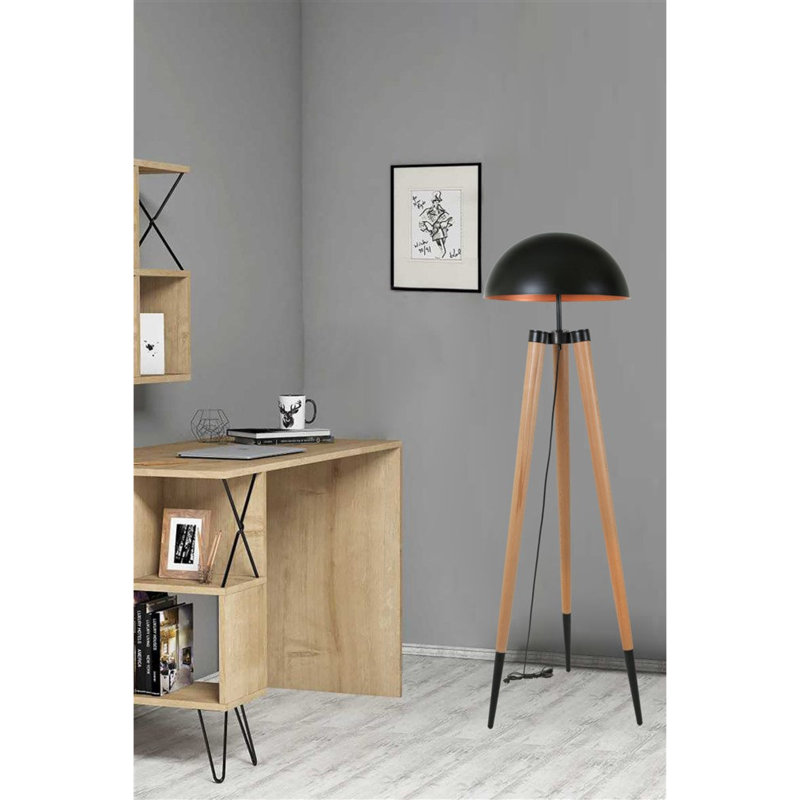 Lampe trépied sur pied 65 "