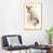 Toile avec cadre en bois beige n'est pas disponible
