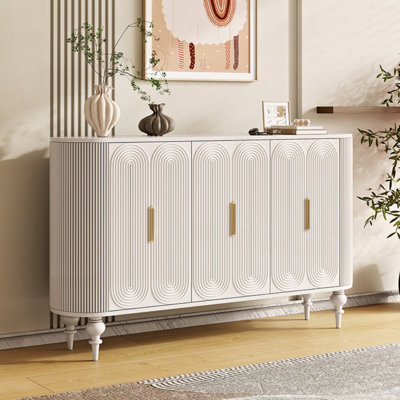 Armoire d'entrée blanche moderne simple