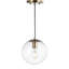 Luminaire suspendu en forme de globe à 1 lumière Jacere-115384713-36326162