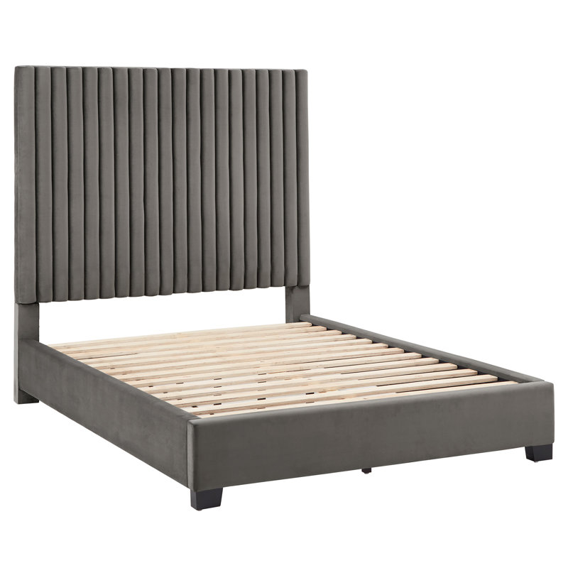 Upholstered Platform Bed, Queen