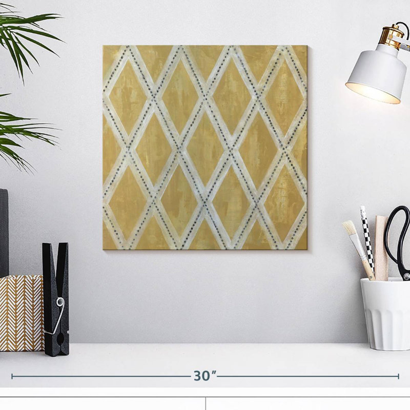 Geometric IV, 16" H x 16" W