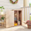 Renelsa Wooden Garden Shed Small Shed 2 Shelves-1722874238