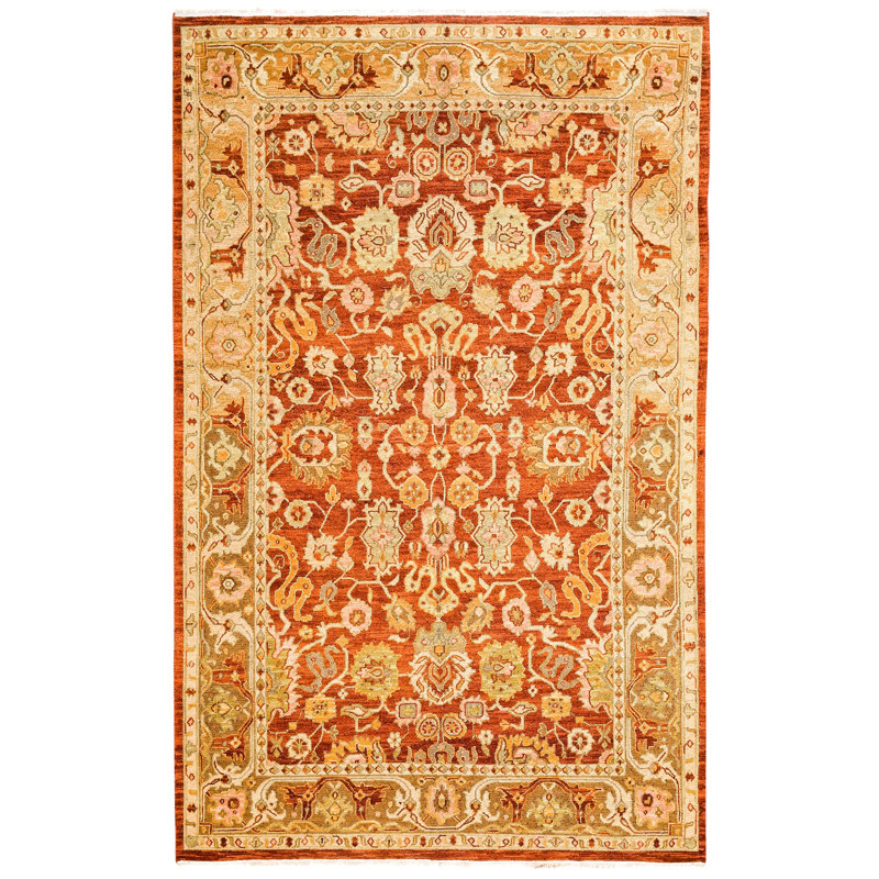 Shuaib Wool Oriental Indoor Rug