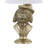 20" Gold Resin Doodle Table Lamp With Hat And Suit And Linen Shade-491619267-491619266