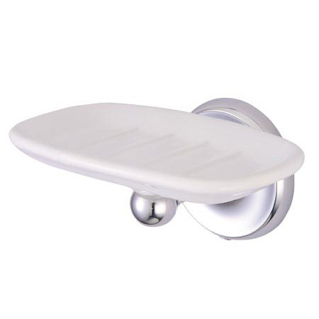 Petosky Soap Dish, Polished Chrome