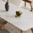 Ash wood rock slab rectangular dining table set-106777972