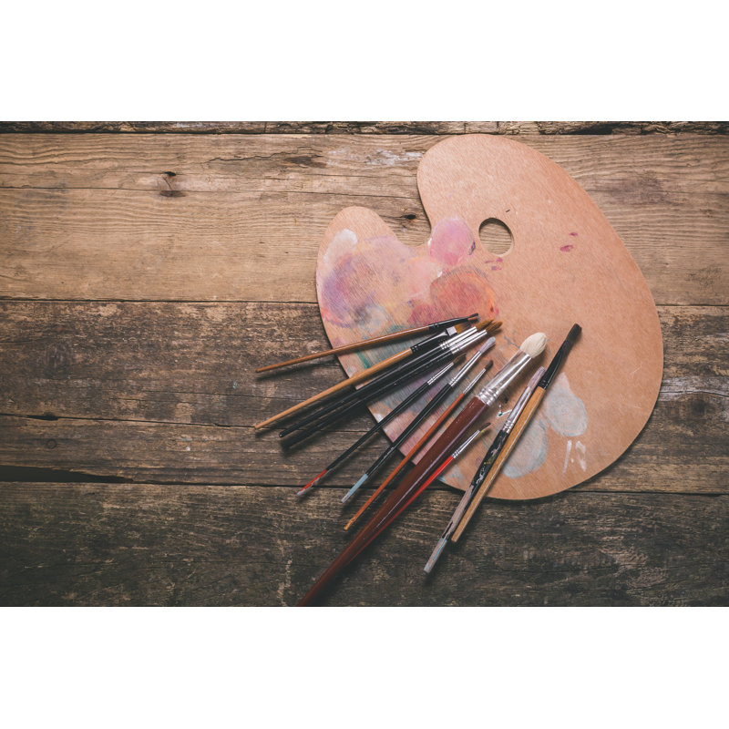 Painting Background - Wrapped Canvas Print, 51cm H x 76cm W x 3.8cm D