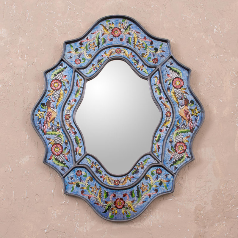 Trueblood Wood Scalloped Wall Mirror