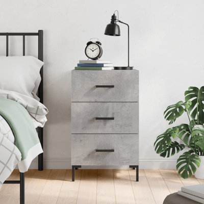 Majida 40 cm W Bedside Table