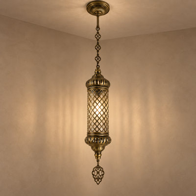 Roozbeh 1 - Light Brass Novelty Pendant