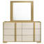 Commode 6 tiroirs avec miroir