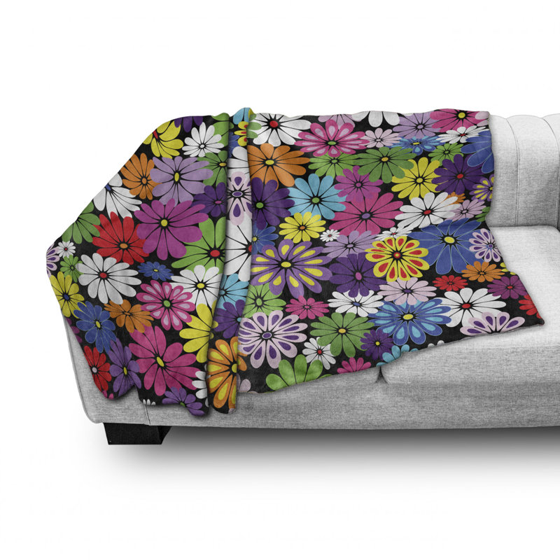 Hand Woven Throw Blanket, 60" W x 80" L