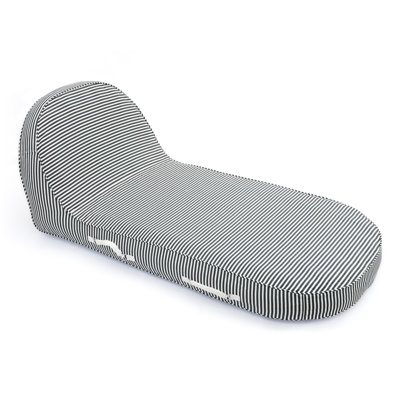 Pool Lounger - Lauren's Navy Stripe