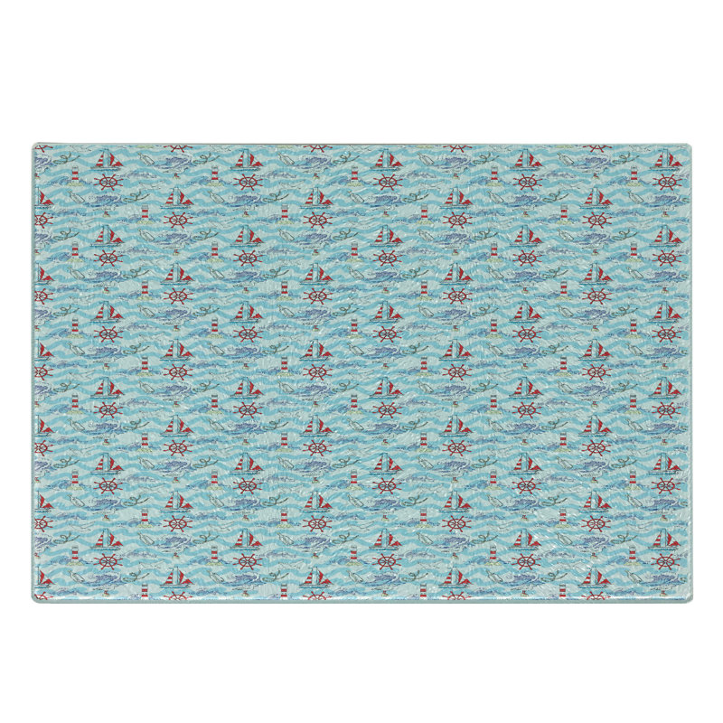 Planche à découper en verre trempé Ambesonne