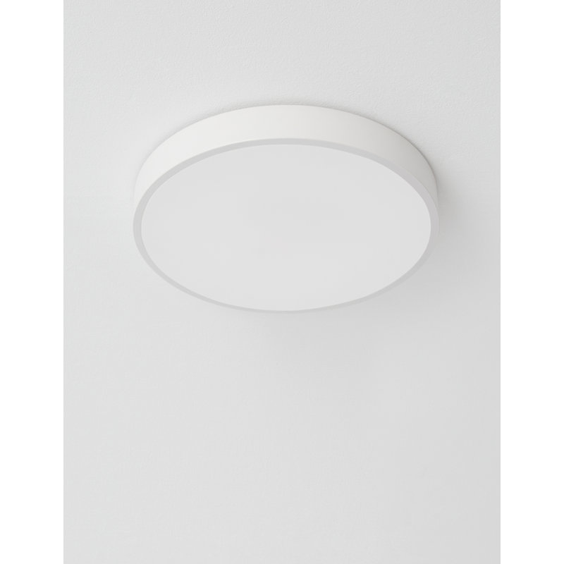 Acrylic LED Flush Mount, White
