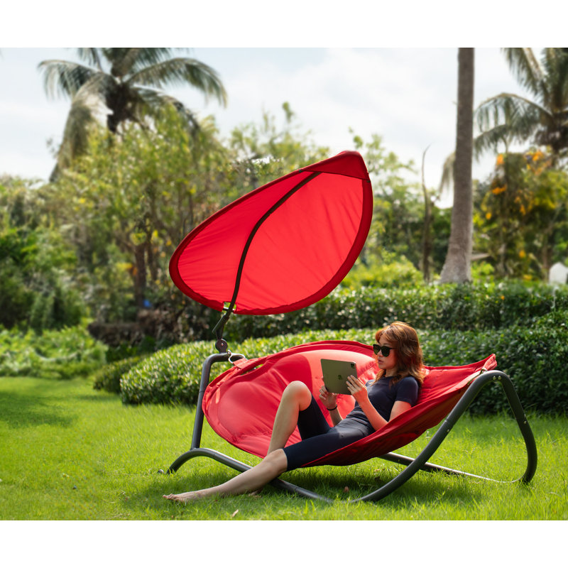 Luxury Hammock Gloria Red, White / opaline