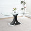 Modern Style Glass Dining Table-455358116
