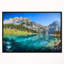 «Lake Oeschinen Suisse», photographie encadrée sur toile-26695101
