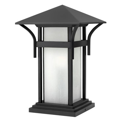 Luminaire à fixation sur mât câblé à 1 lumière H 17 po Harbor