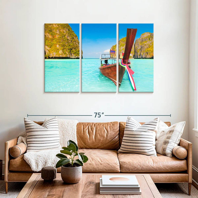 Bateau Nicci Maya Bay, H 36 po x l 57 po
