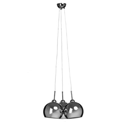 Ardsley 3 - Light Black Cluster Pendant
