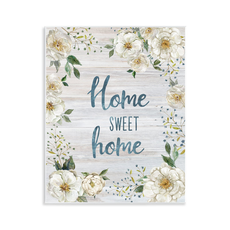 Art mural Sweet Home Shabby Elegance par Carol Robinson