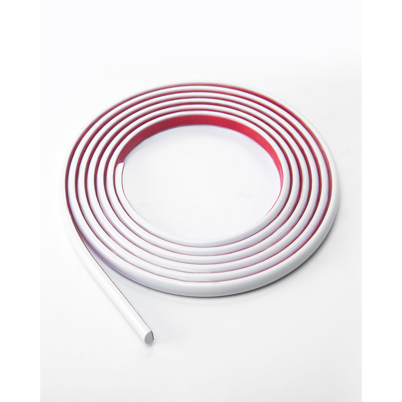 120'' L x 0.5'' W Tile Trim, White