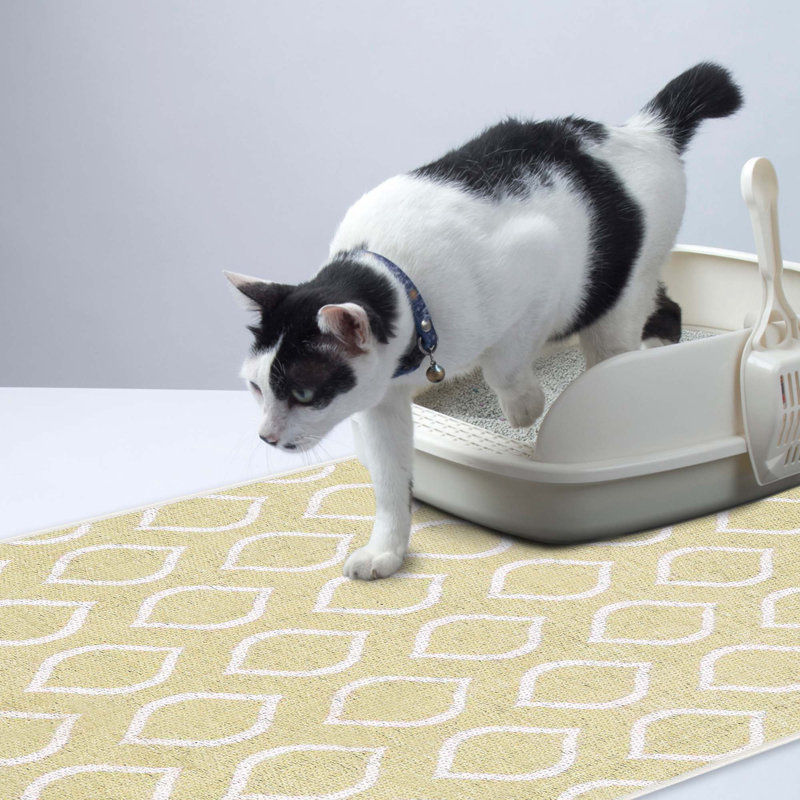Tapis de litière, Banane / crème / jaune