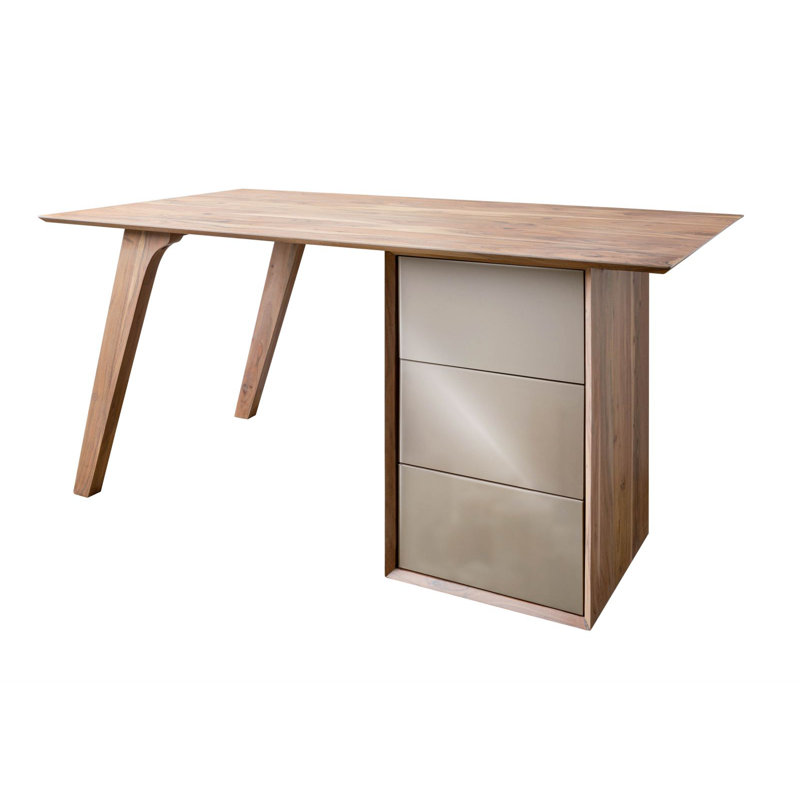 Tromso Solid Wood Writing Desk