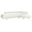Canapé modulaire Riveredge G449-SC (sans repose-pieds), blanc-1946261485